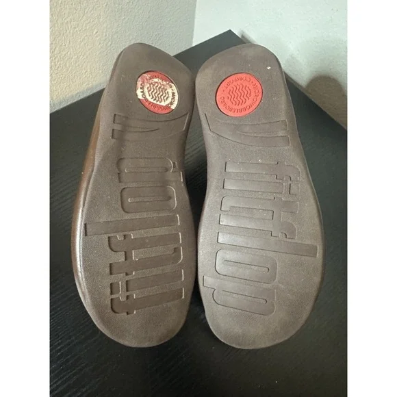 FITFLOP Shuv Womens Size US 9 Leather Clogs Mules Light Tan UK 7 EU 41 - Picture 7 of 7